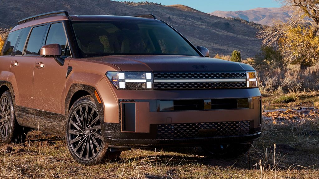  Brown 2024 Hyundai Santa Fe Front Exterior - Weatherford, TX