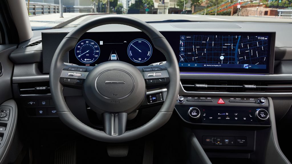 2026 Hyundai Sonata Hybrid Interior Technology and Screens
