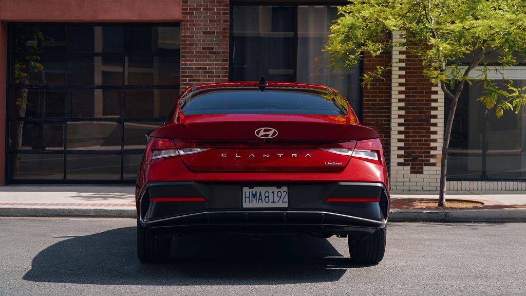 2026 Hyundai Elantra Rear View