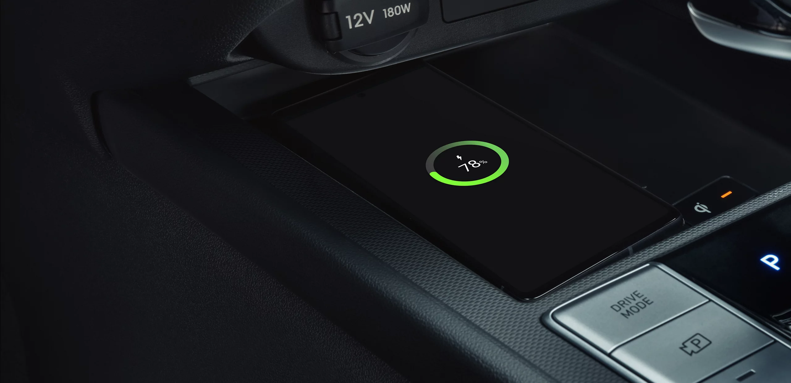 2026 Elantra Hybrid with wireless device charging