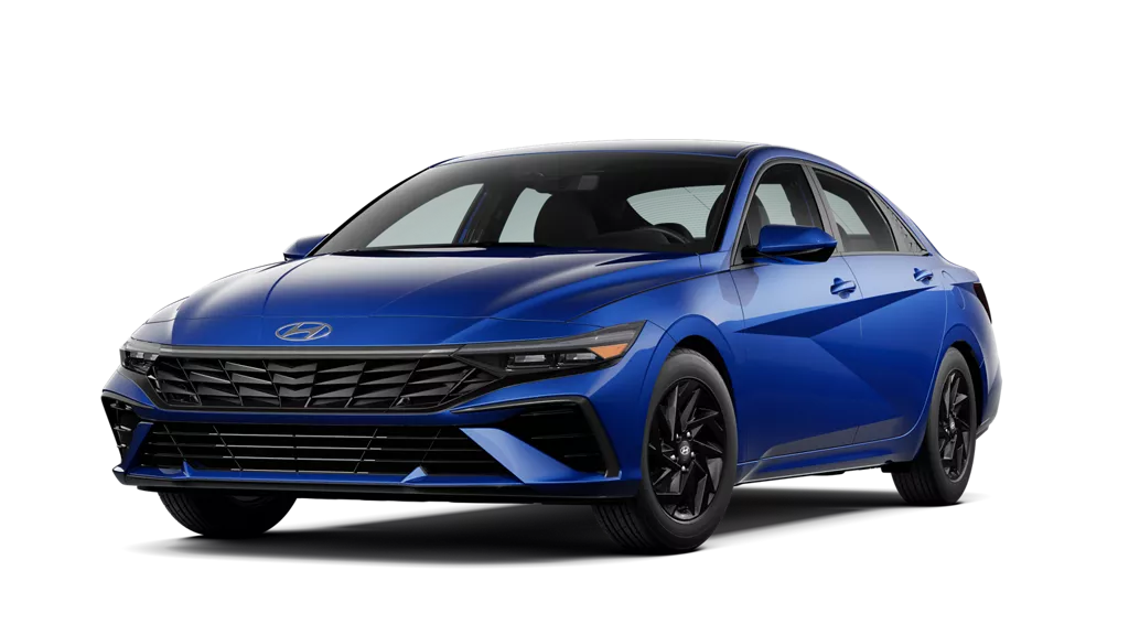 2025 Elantra Hybrid Blue