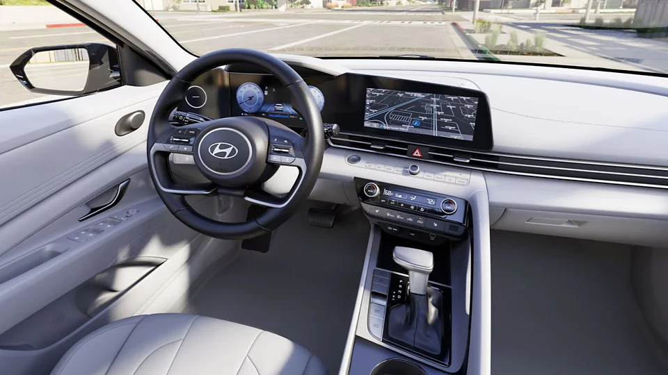 360 Interior Image of the 2025 ELANTRA  SEL Convenience in Gray