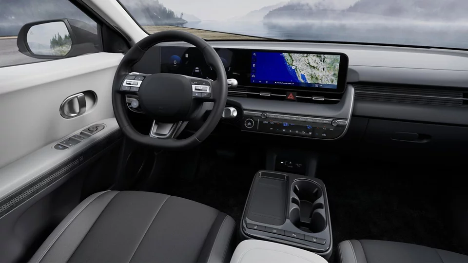 360 Interior Image of the 2025 IONIQ 5 SE in Gray