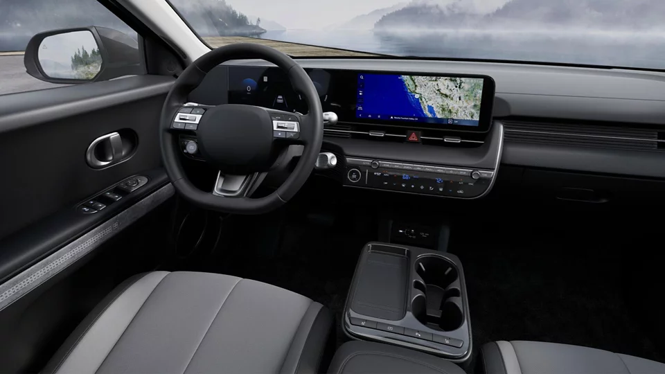 2025 IONIQ 5 SE Standard Range (黑色) 360 內裝圖像