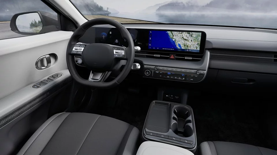 360 Interior Image of the 2025 IONIQ 5 SE Standard Range in Gray