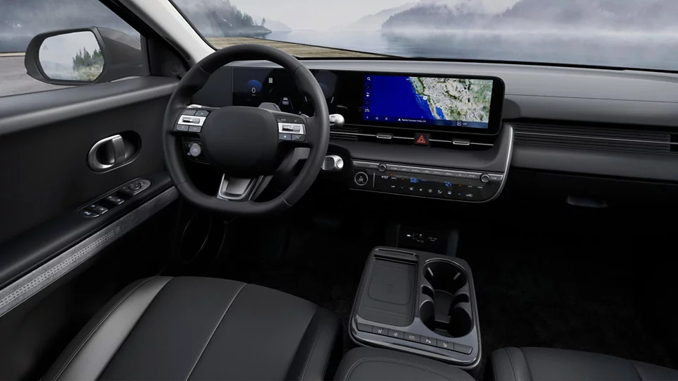 360 Interior Image of the 2025 IONIQ 5  SEL in Black
