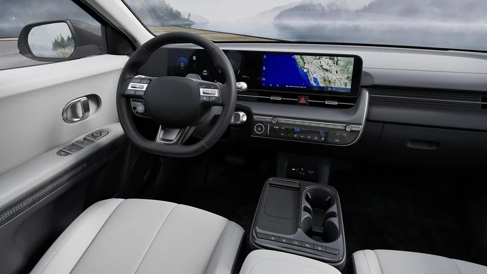 360 Interior Image of the 2025 IONIQ 5 SEL in Gray