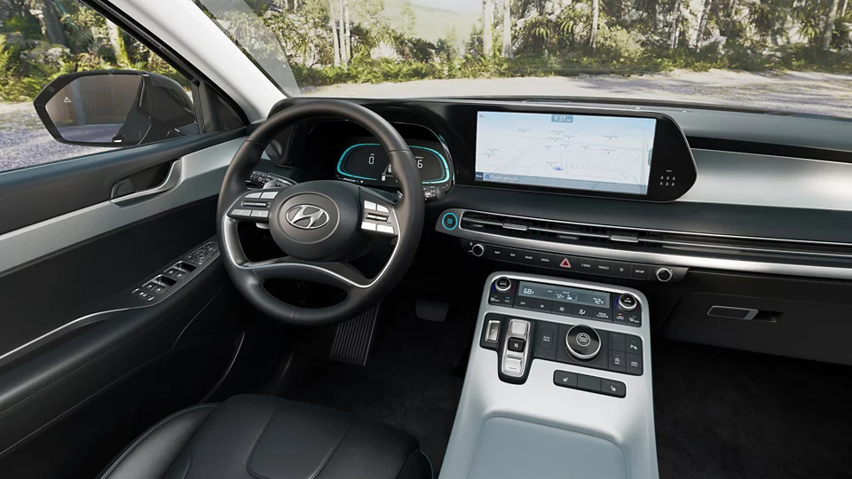 2025 PALISADE SEL (黑色) 360 內裝圖像