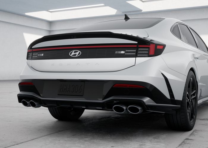2025 Hyundai Sonata N Line – N Design Rear Fascia