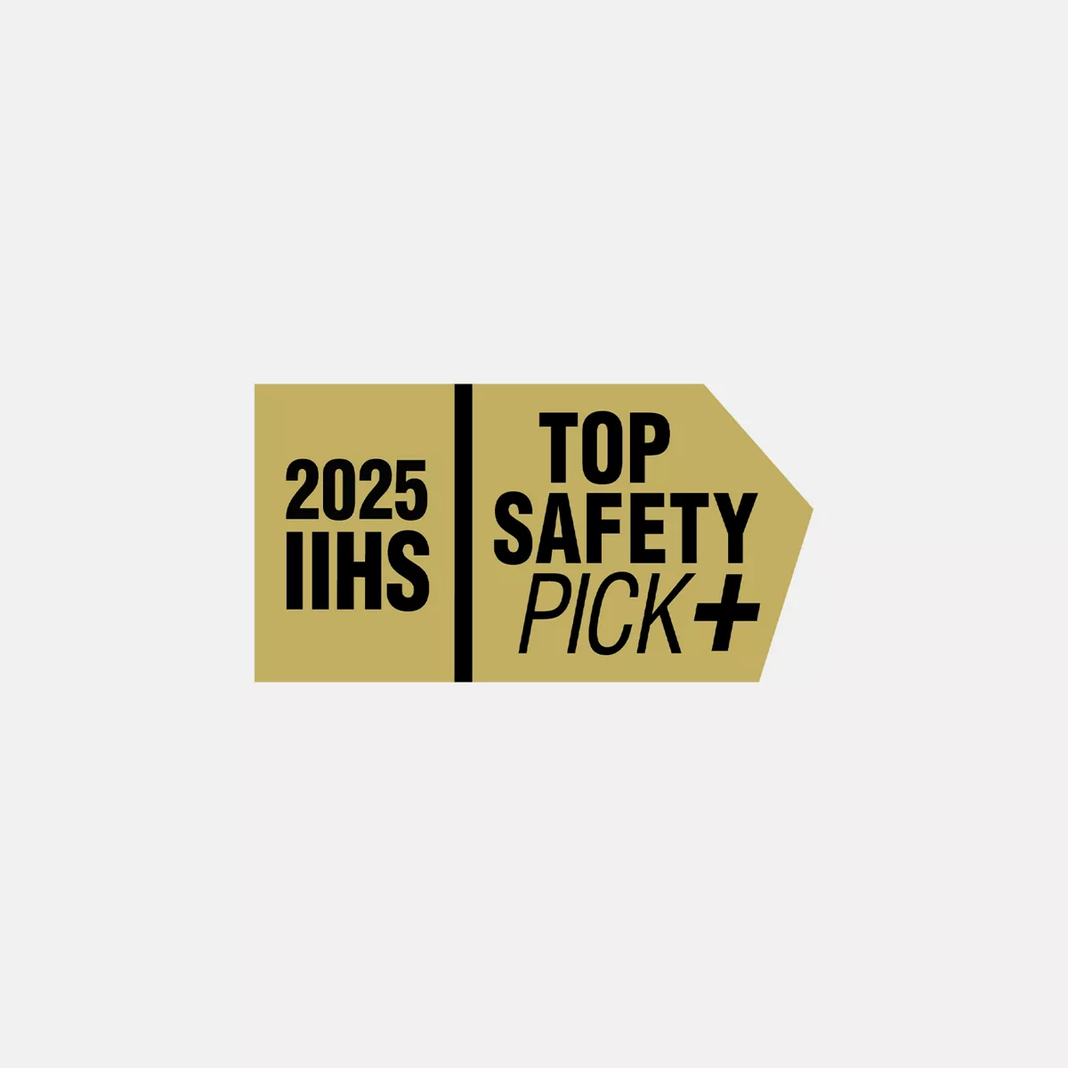 2025 IIHS Top Safety Pick+