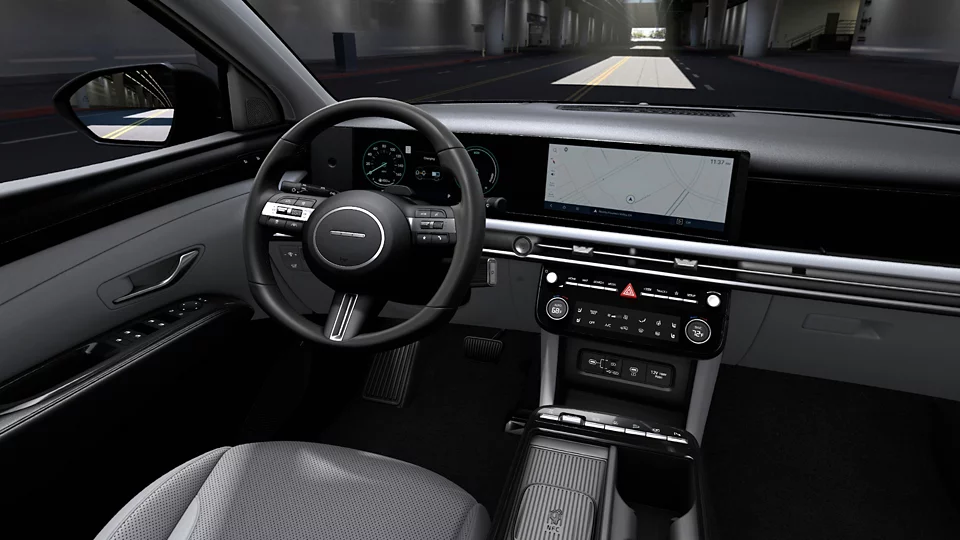 360 Interior Image of the 2025 TUCSON Plug-in Hybrid  Limited in Gray