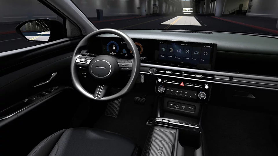 360 Interior Image of the 2025 TUCSON Plug-in Hybrid SEL in Black