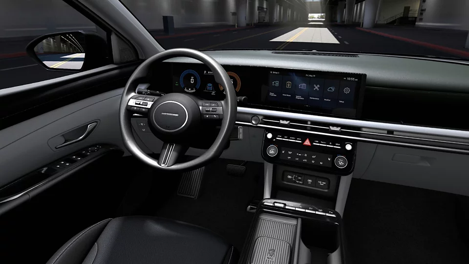 360 Interior Image of the 2025 TUCSON Plug-in Hybrid  SEL in Gray
