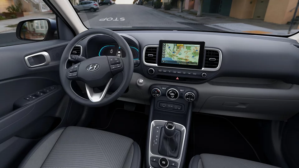 360 Interior Image of the 2025 VENUE  Limited in Denim