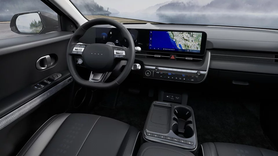 360 Interior Image of the 2026 IONIQ 5  Limited in Black