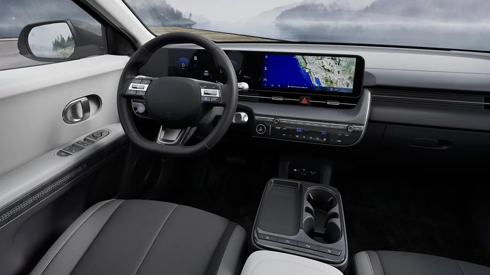 360 Interior Image of the 2026 IONIQ 5 SE Standard Range in Gray
