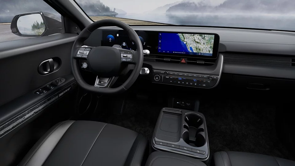 360 Interior Image of the 2026 IONIQ 5 XRT in Black