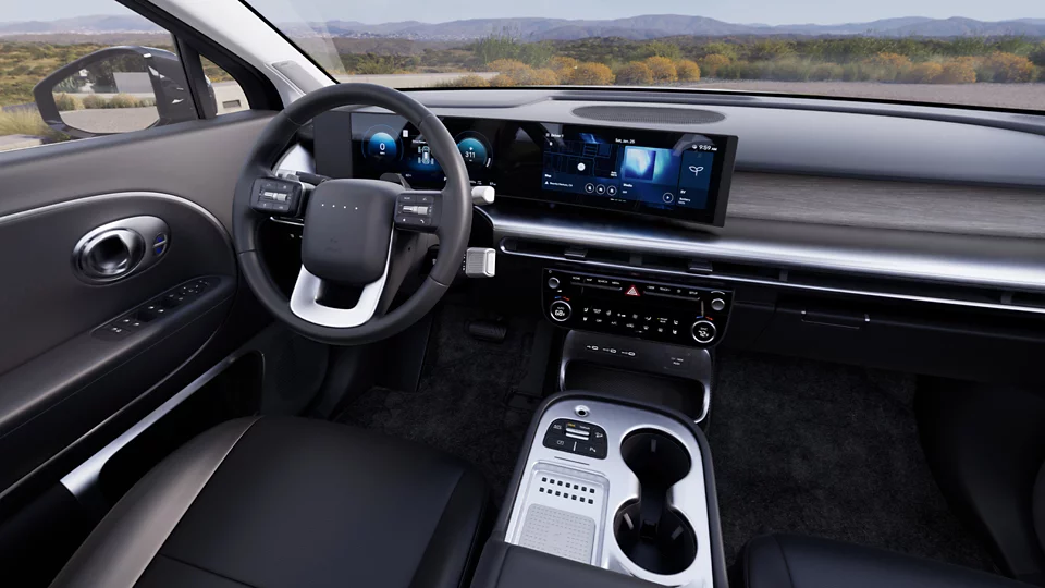 360 Interior Image of the 2026 IONIQ 9  Limited in Black