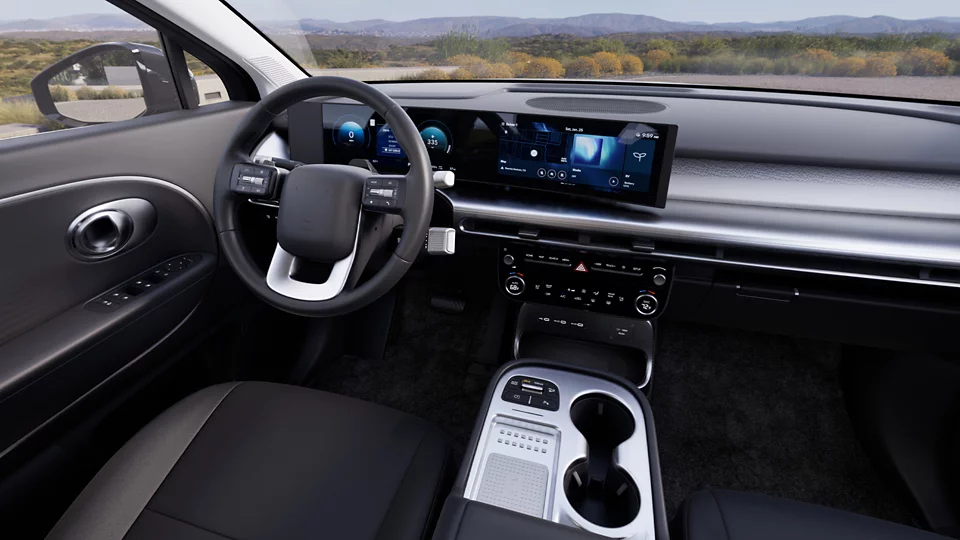 360 Interior Image of the 2026 IONIQ 9  S in Black