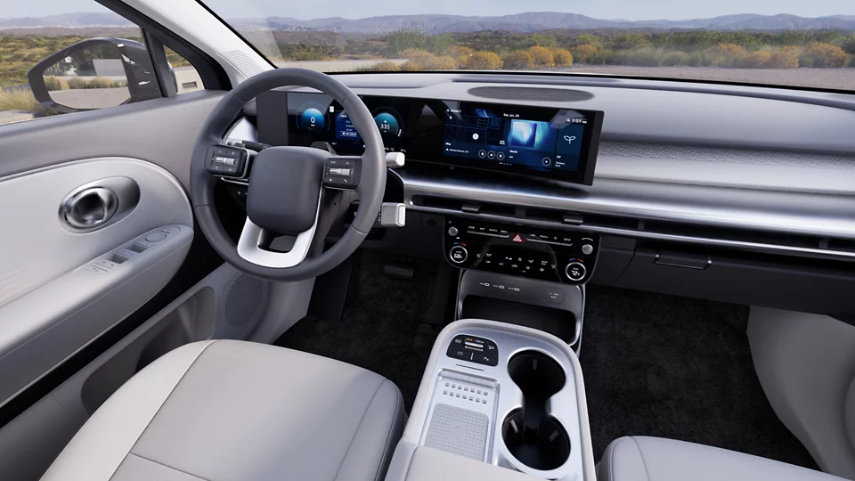 360 Interior Image of the 2026 IONIQ 9 S in Gray