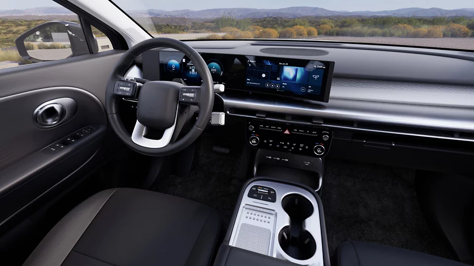 360 Interior Image of the 2026 IONIQ 9  SE in Black