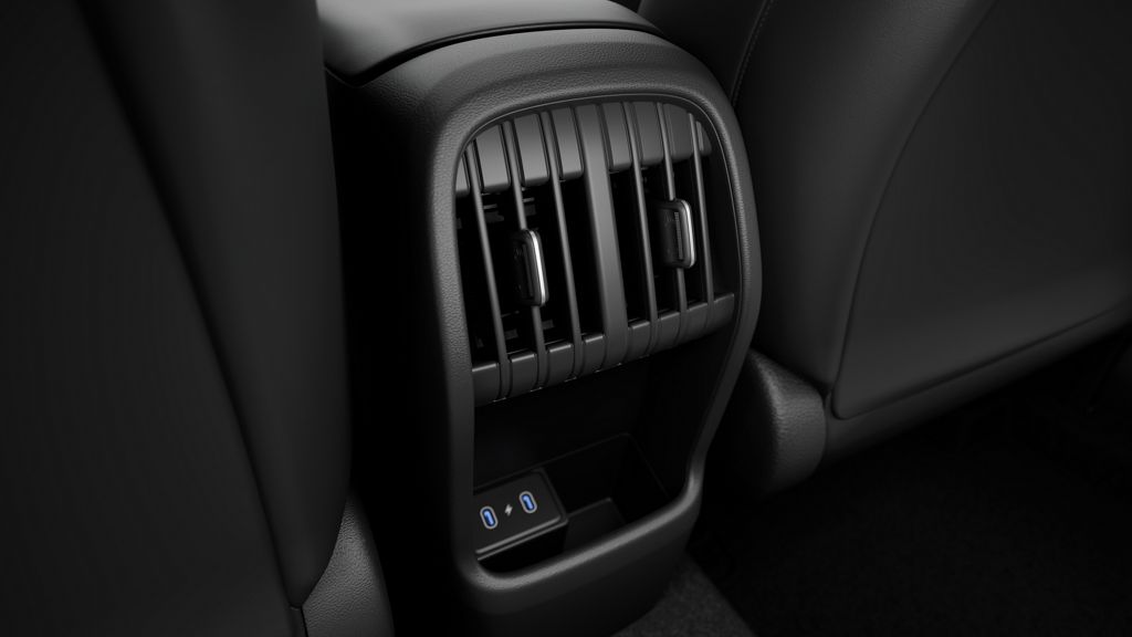 2026 Hyundai Kona 2nd-row air vents