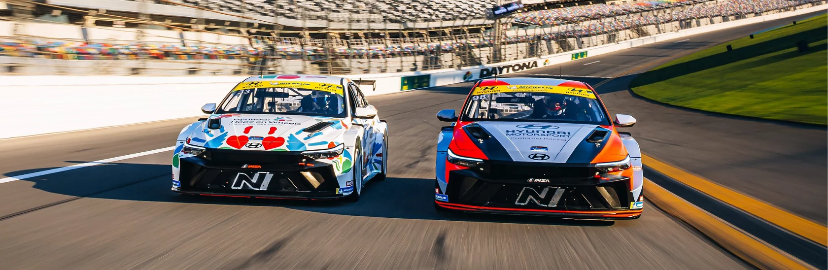 Hyundai Motorsports TCR Class Schedule: 2023 IMSA Michelin Pilot Challenge.