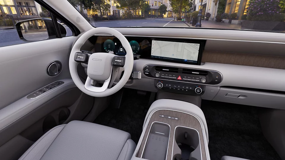 360 Interior Image of the 2026 PALISADE Hybrid  SEL in Gray