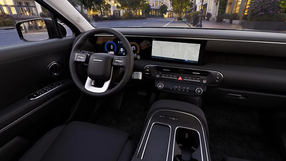 360 Interior Image of the 2026 PALISADE SE in Black
