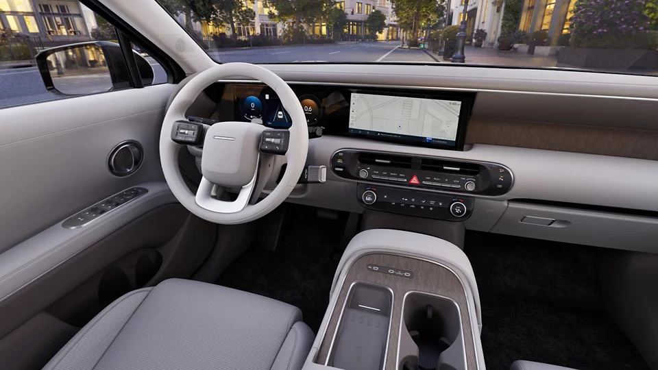 360 Interior Image of the 2026 PALISADE  SEL in Gray
