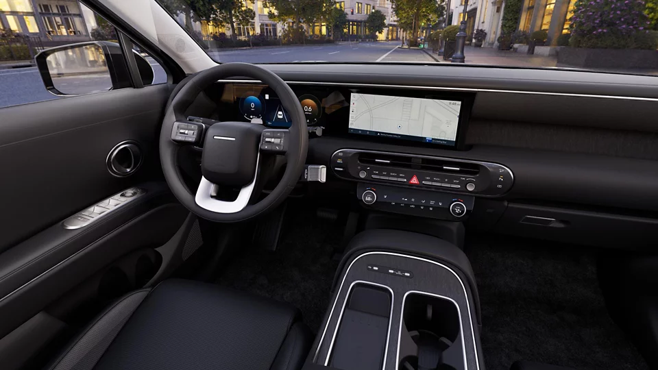 360 Interior Image of the 2026 PALISADE SEL Convenience in Black