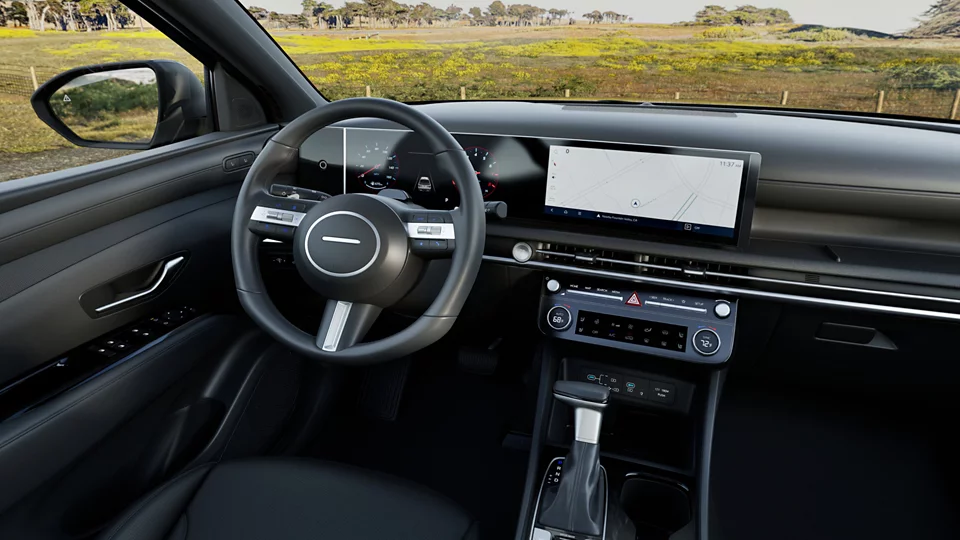 360 Interior Image of the 2026 SANTA CRUZ Limited in Black