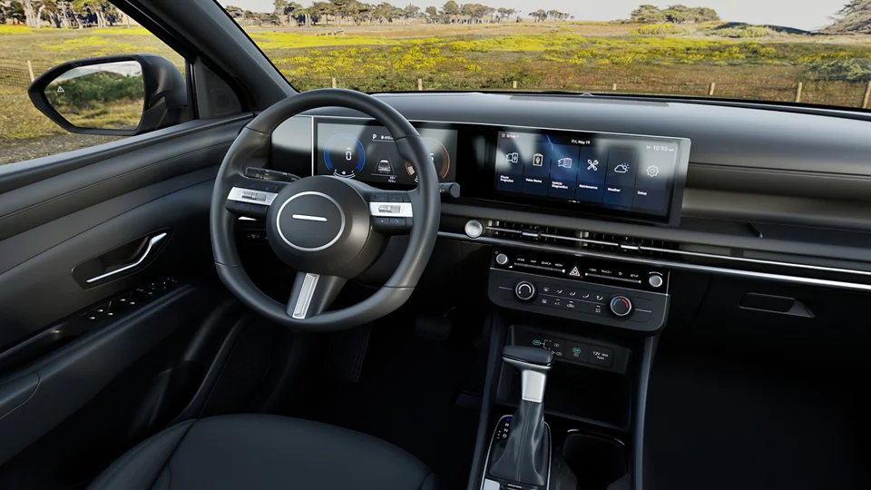 360 Interior Image of the 2026 SANTA CRUZ SE in Black