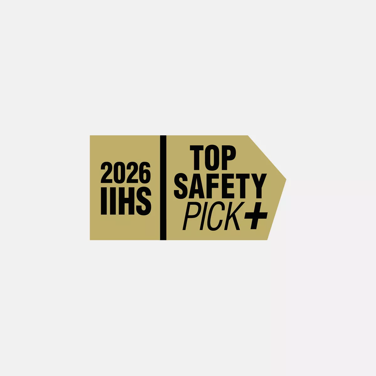 2026 IIHS Top Safety Pick+