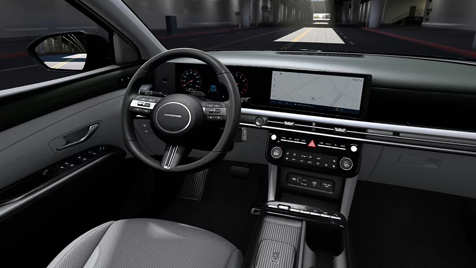 360 Interior Image of the 2026 TUCSON  Limited in Gray/Green