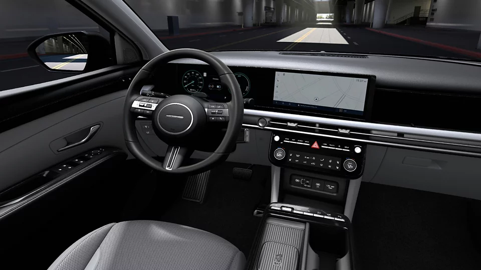 360 Interior Image of the 2026 TUCSON Plug-in Hybrid  Limited in Gray