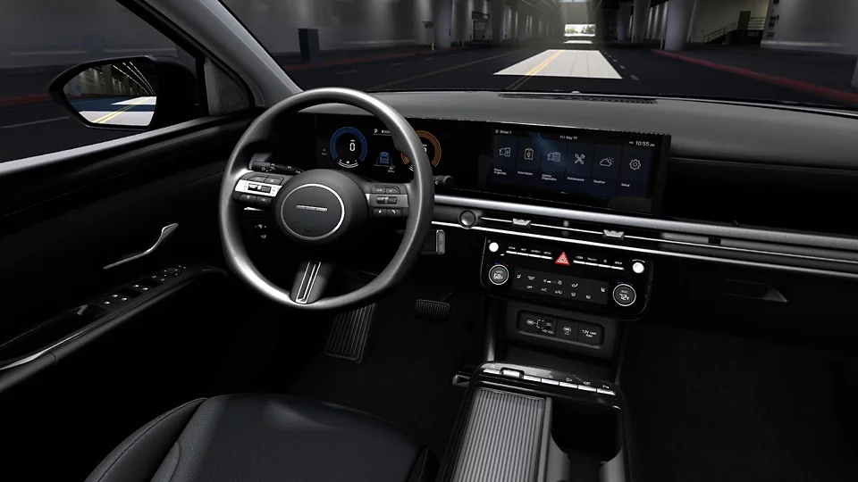 360 Interior Image of the 2026 TUCSON Plug-in Hybrid SEL in Black