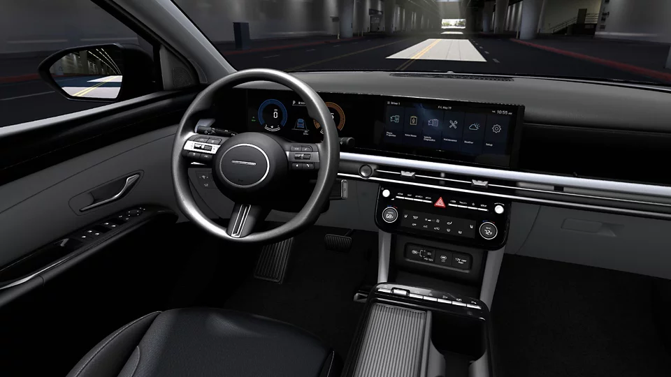 360 Interior Image of the 2026 TUCSON Plug-in Hybrid  SEL in Gray