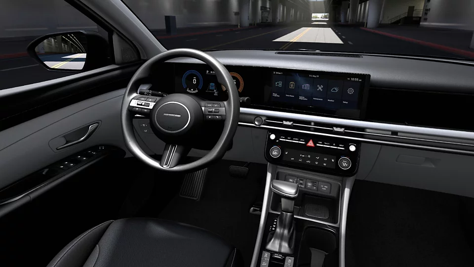 360 Interior Image of the 2026 TUCSON  SEL in Gray