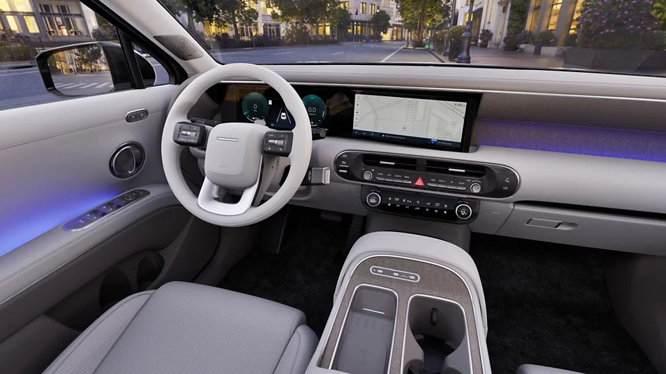 Imagen en 360° del interior del PALISADE Hybrid Limited 2027 en Gris