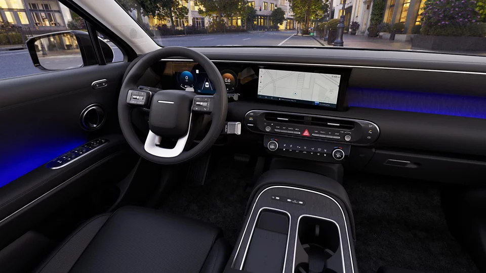 360 Interior Image of the 2027 PALISADE SEL Premium in Black