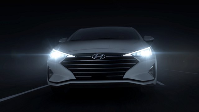 Asistencia de luces altas de Hyundai