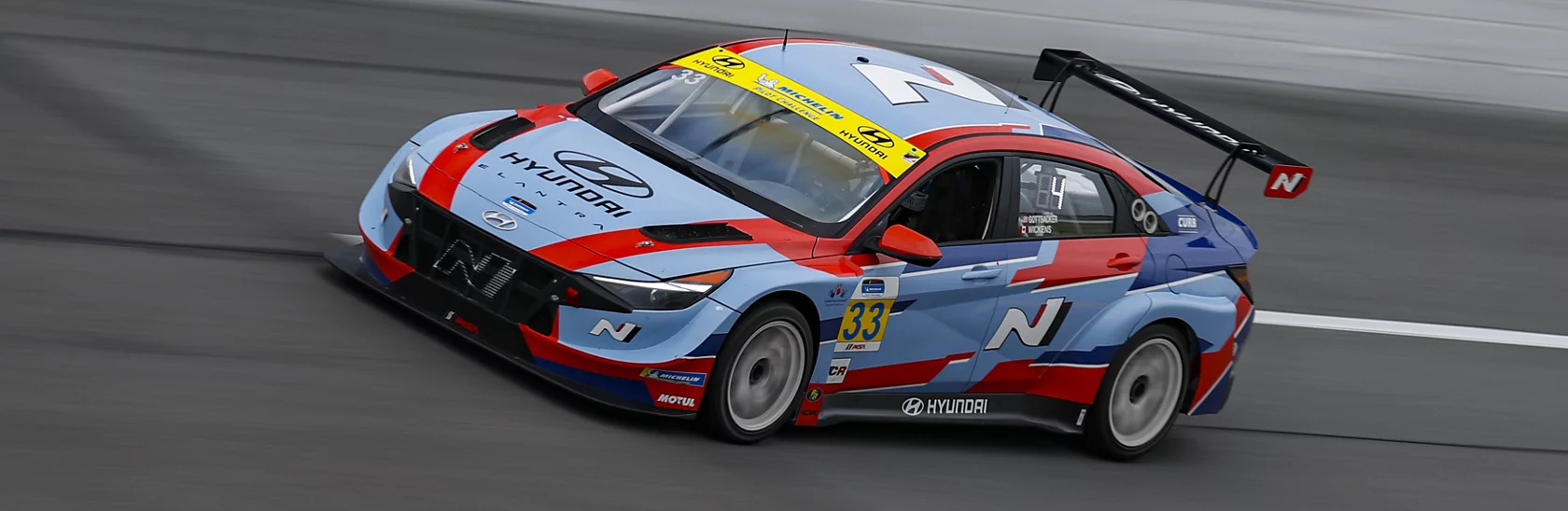 Cronograma de la categoría Hyundai Motorsports TCR: Desafío de pilotos IMSA Michelin 2023.