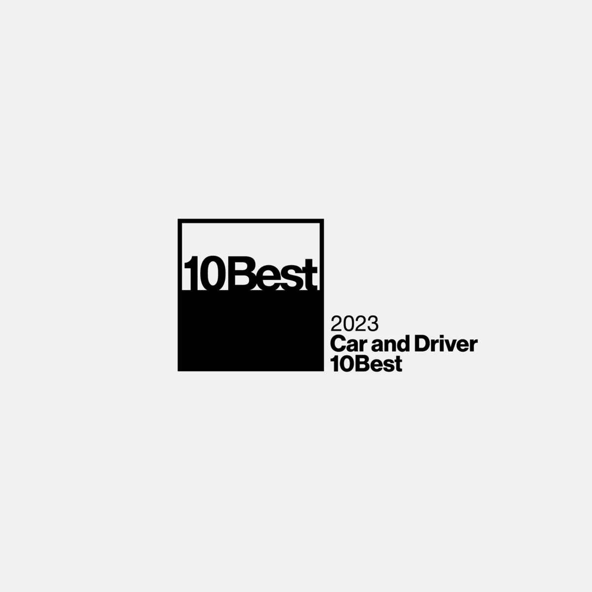 10 Best 2023 Car and Driver 10 best.