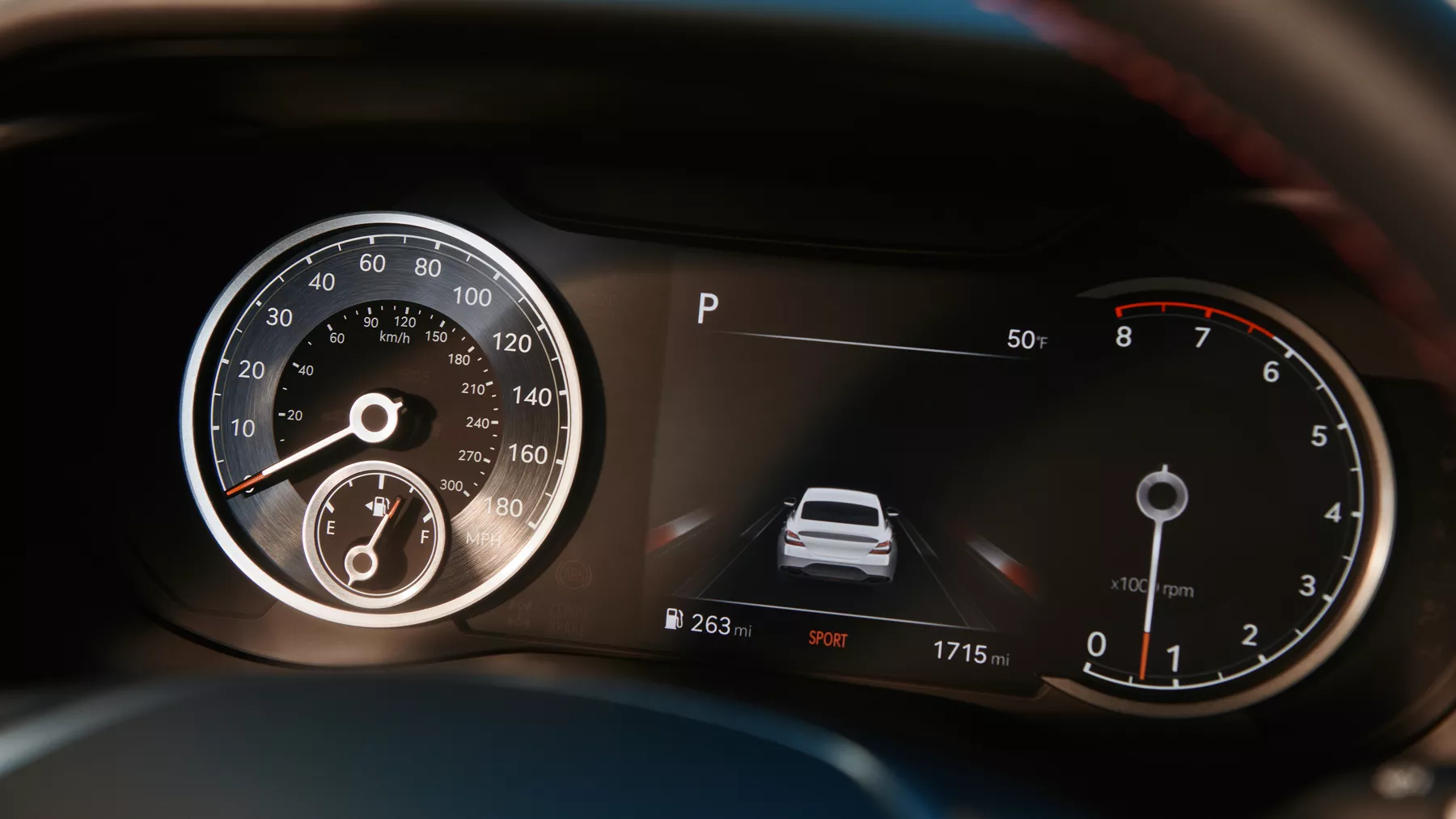 G70 instrument gauge cluster.