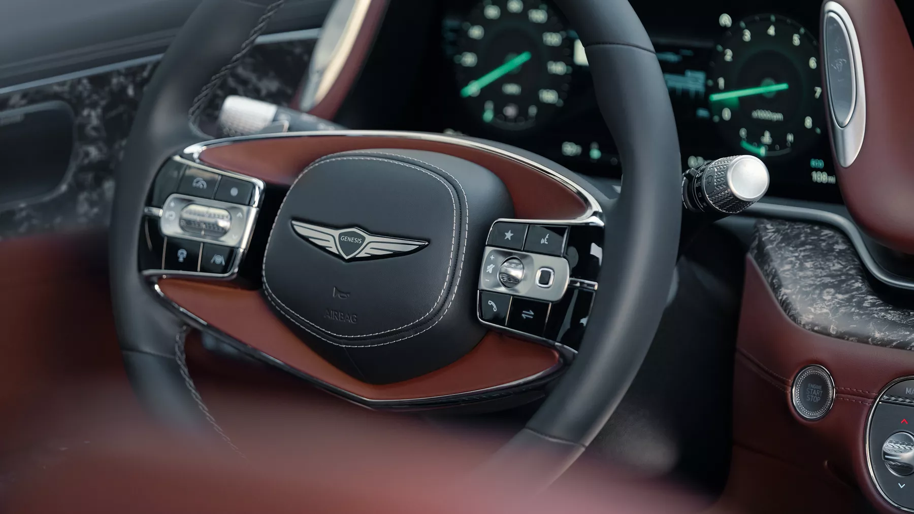 G90 steering wheel.