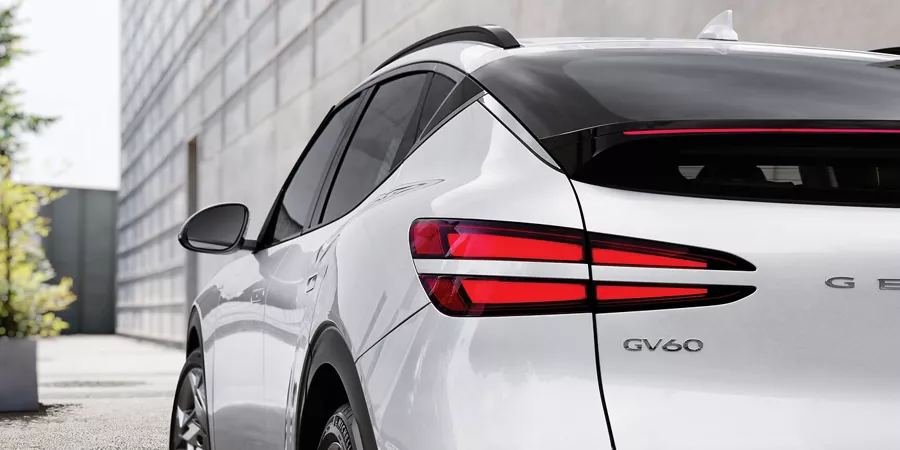 GV60 rear tail light.