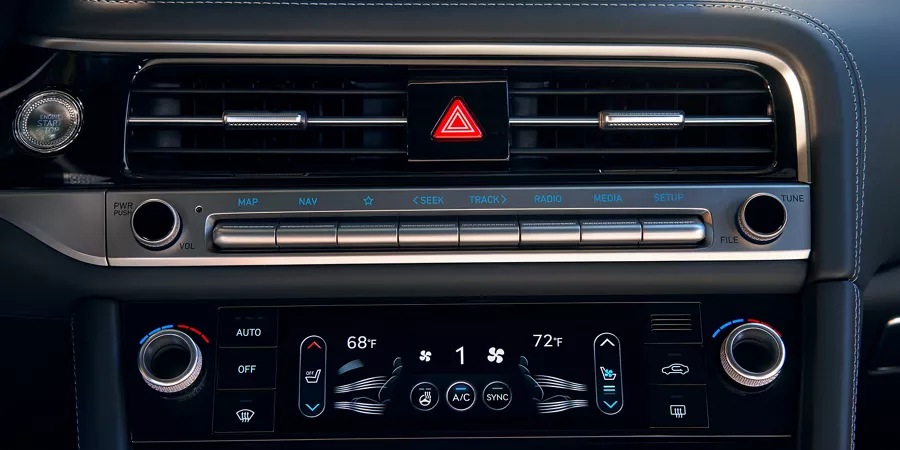 G70 front console.