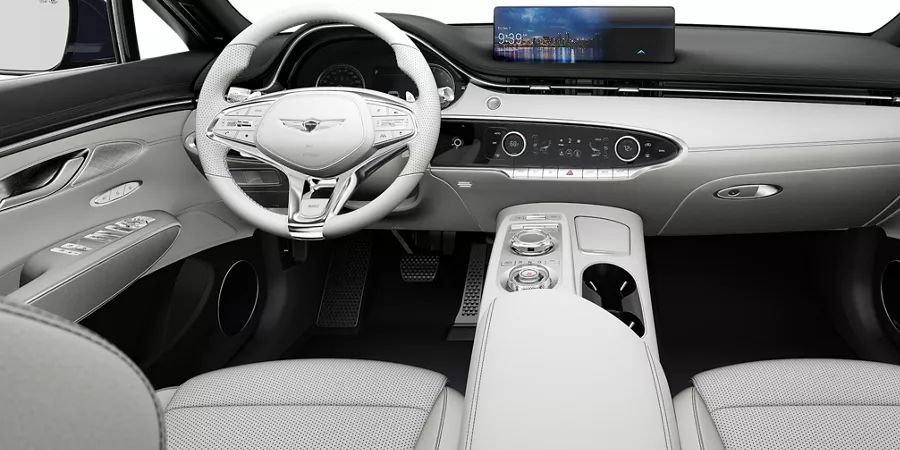 Electrified GV70 front cabin. 