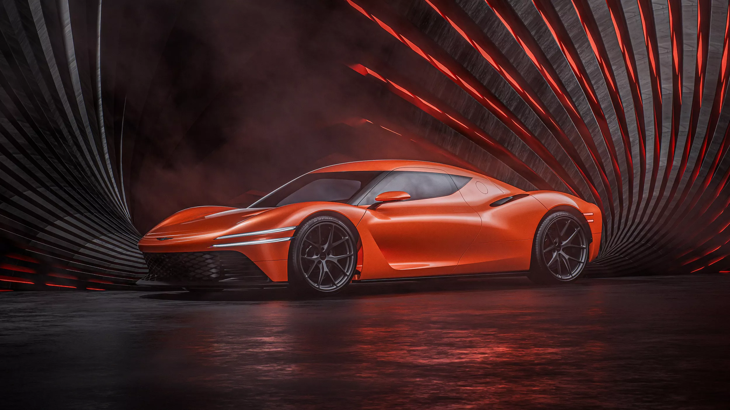 Genesis готовит серийный Magma GT с V8 мощностью до 800 л.с.